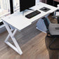 Ergonomic Home Computer Desk Trestle Gaming Desk with Metal Legs Clearhalo 'furn' 'furn_office_desk' 'Furniture' 'Office Desks' 'Office Furniture' 'office_desk' 6310184