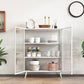 14" W Modern Storage Cabinet Glass Door Buffet Cabinet for Dining Room 35"L x 14"W x 41"H White Clearhalo 'Display & China Cabinets' 'display_china_cabinets' 'furn' 'furn_display_china_cabinets' 'Furniture' 'Kitchen & Dining Furniture' 6310584