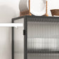 14" W Modern Storage Cabinet Glass Door Buffet Cabinet for Dining Room Clearhalo 'Display & China Cabinets' 'display_china_cabinets' 'furn' 'furn_display_china_cabinets' 'Furniture' 'Kitchen & Dining Furniture' 6310586
