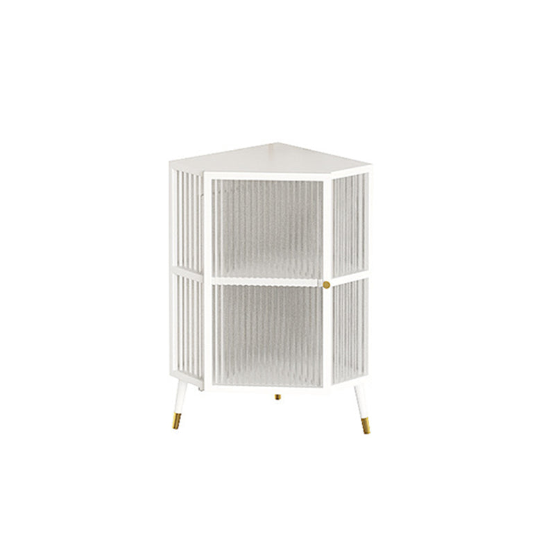 モダンな収納キャビネットガラスドアビュッフェキャビネットダイニングルーム用