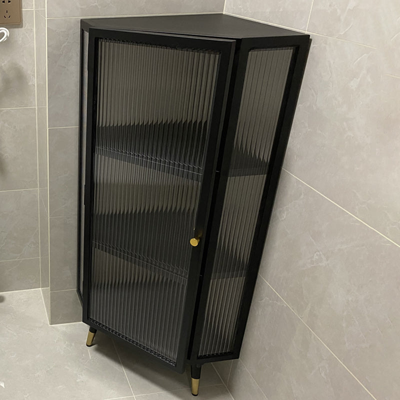 モダンな収納キャビネットガラスドアビュッフェキャビネットダイニングルーム用