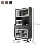 A buffet per la sala da pranzo con pranzo a pranzo contemporaneo