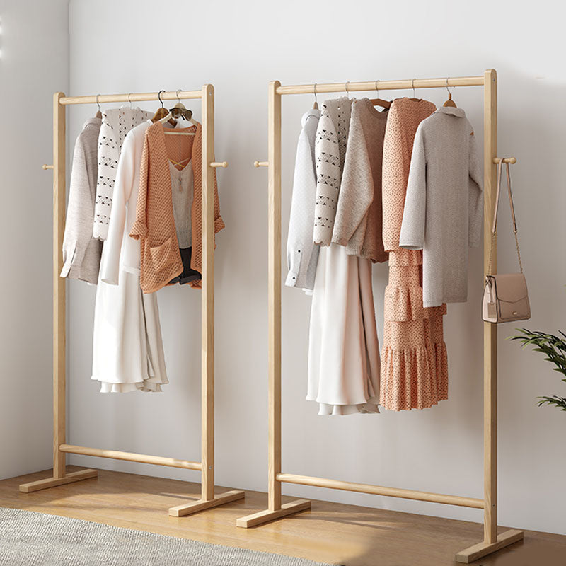 Estante de estilo de estilo moderno ceniza sólida de madera libre de madera de diseño estante de abrigo