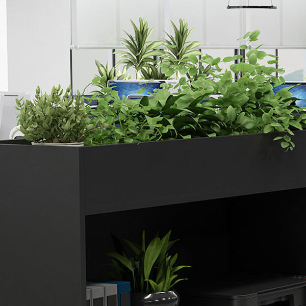 Archivo de estantes de almacenamiento lateral Bloqueo de madera Archivo moderno