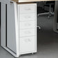 Traditional Steel Cabinet with Drawers and Pedestal Vertical Filing Cabinet White 5 Clearhalo 'Filing Cabinets' 'filling_cabinets' 'furn' 'furn_filling_cabinets' 'Furniture' 'Office Furniture' 6311012