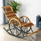 Rattan Modern Rocking Chair Woven Rope Rocker Chair in Black Brown Clearhalo 'Chairs & Seating' 'furn' 'furn_rocking_chairs' 'Furniture' 'Living Room Furniture' 'Rocking Chairs' 'rocking_chairs' 6311099