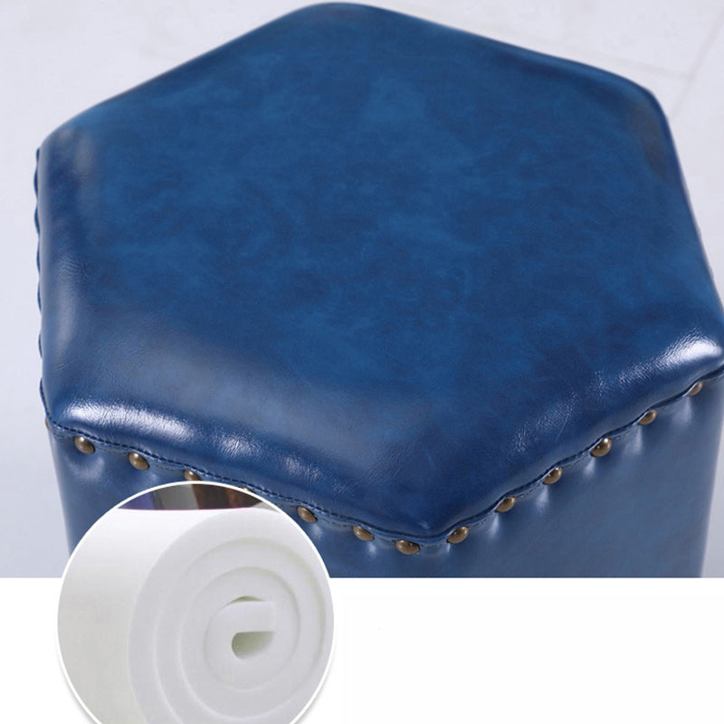 Yellow Modern Standard Leather Specialty Standard for Living Room Clearhalo 'furn' 'furn_ottomans_poufs' 'Furniture' 'Living Room Furniture' 'Ottomans & Poufs' 'ottomans_poufs' 6311359