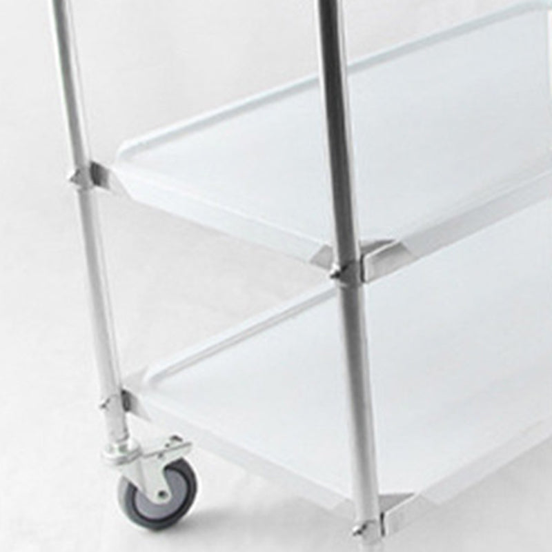 Table de préparation moderne en acier inoxydable