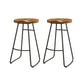 Solid Wood Bar Table Set Industrial Rectangle 1/2/5 Pieces Pub Table Set