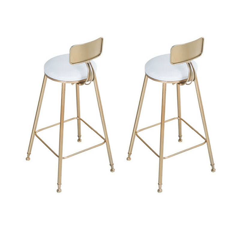Rectangular Bar Stool and Table Set 1/2/3 Pieces Bar Table Set Gold 30"H Stools (Set of 2) Clearhalo 'Bar Furniture' 'furn' 'furn_home_bar_bar_sets' 'Furniture' 'Home Bars & Bar Sets' 'home_bar_bar_sets' 'Kitchen & Dining Furniture' 6313865