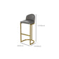 Rectangle Pub Set 1/3/5 Pcs Bar Table and Stools with Gold Metal Frame