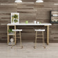 Solid Wood Bar Stool and Table Set 1/2/3 Pieces Rectangular Rectangular Clearhalo 'Bar Furniture' 'furn' 'furn_home_bar_bar_sets' 'Furniture' 'Home Bars & Bar Sets' 'home_bar_bar_sets' 'Kitchen & Dining Furniture' 6314150