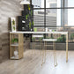 Solid Wood Bar Stool and Table Set 1/2/3 Pieces Rectangular Rectangular Clearhalo 'Bar Furniture' 'furn' 'furn_home_bar_bar_sets' 'Furniture' 'Home Bars & Bar Sets' 'home_bar_bar_sets' 'Kitchen & Dining Furniture' 6314152