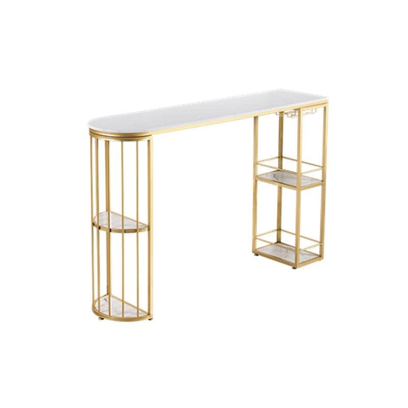 Free Form Bar Table Set 1/3 Pcs Stone Bar Table and Armless Stools