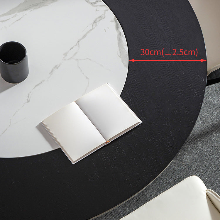 Set di tavoli da pranzo in legno massiccio 1/4/5/7 PE PEDESTAL TAVOLO PETTURA CON IMPOSTO