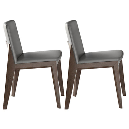 Table à manger blanche brillante avec chaises en cuir 1/2/4/5/7 pièces modernes