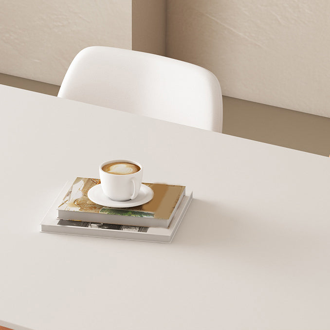 Juego de comedor moderno con sillas de cuero 1/4/5 piezas de comedor