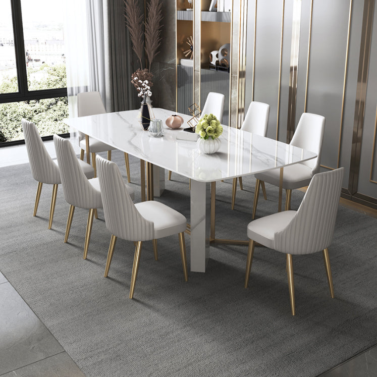 Set di sala da pranzo glam 1/4/5/7 PCS TRIM PEGINE DEADAGGI