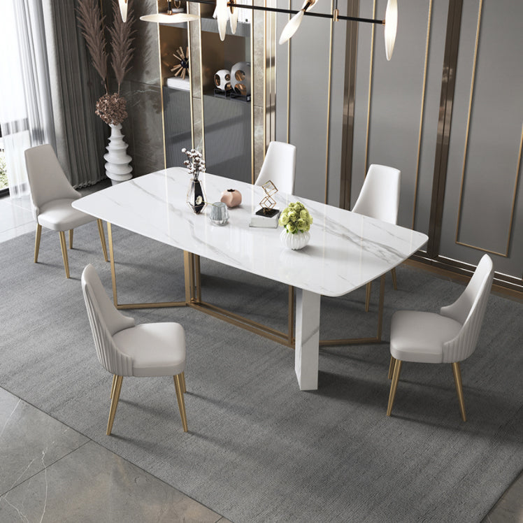 Set di sala da pranzo glam 1/4/5/7 PCS TRIM PEGINE DEADAGGI