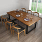 Industrial Pine Wood Dining Table Set 1/2/5/7 Pieces Dinette Set for Home