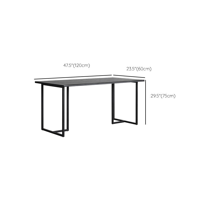 Modern 1/2 Pieces Dining Set Rectangle Wood Dining Table for Dining Room Clearhalo 'Dining Room Sets' 'Dining Tables & Seating' 'dining_room_set' 'furn' 'furn_dining_room_set' 'Furniture' 'Kitchen & Dining Furniture' 6314651