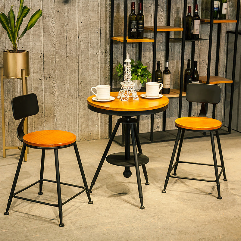 Moderno 1/3/4/5 pezzi da pranzo set rotondo tavolo da pranzo in legno per casa