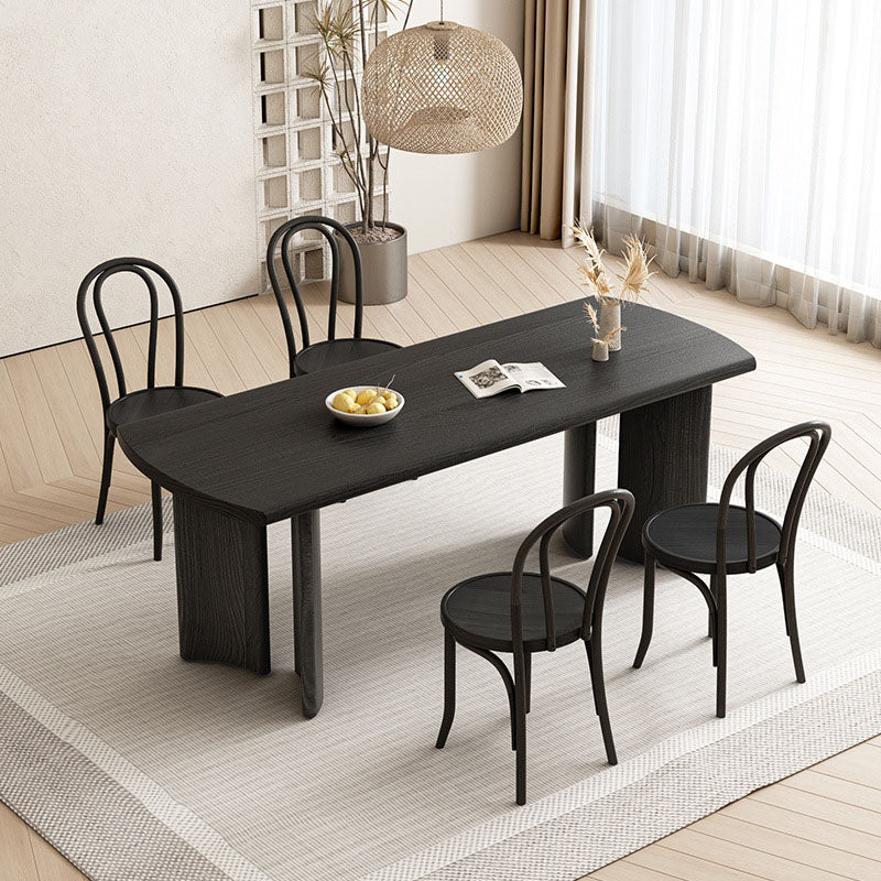 Tradicional 1/2/3/4/5/7 Piezas Juego de comedor Mesa de comedor de madera para comedor para comedor