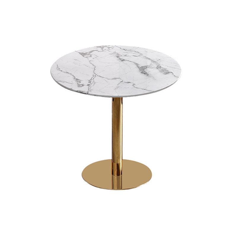 Mesa de comedor moderna con sillas de cuero 1/2/3/5 piezas Set de comedor