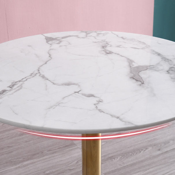 Mesa de comedor moderna con sillas de cuero 1/2/3/5 piezas Set de comedor