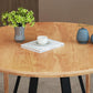 Solid Wood Round Dining Table Set 1/2/3/5 Pieces Contemporary Dining Set