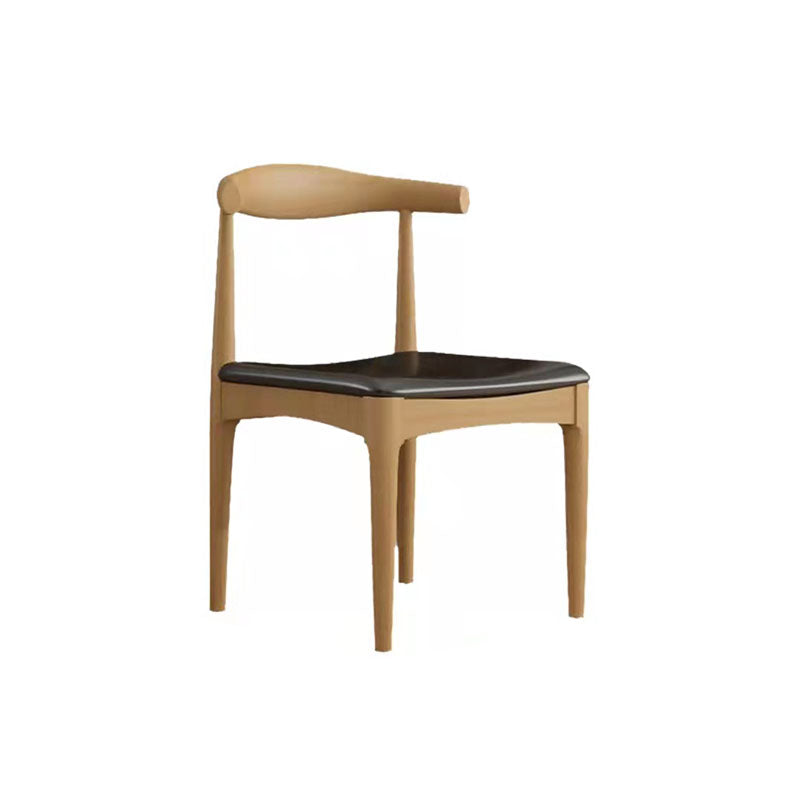 Solid Wood Round Dining Table Set 1/2/3/5 Pieces Contemporary Dining Set