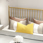 Modern Open-Frame Bed Iron Rectangular Standard Bed with Metal Legs Clearhalo 'Bedroom Furniture' 'Beds' 'furn' 'furn_beds' 'Furniture' 6315236