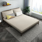 Contemporary 29.52" H Wood Frame Cotton Blend Armless Sofa Bed