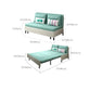 31.88" Wide Linen Sleeper Sofa Green Sofa Bed with Pillow Back Clearhalo 'furn' 'furn_futons' 'Furniture' 'Futons & Daybeds' 'Futons' 'Living Room Furniture' 6315891