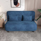 Sleelet Sleeper divano blu divano pieghevole scandinavo con cuscino