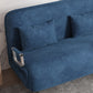 Sleelet Sleeper divano blu divano pieghevole scandinavo con cuscino