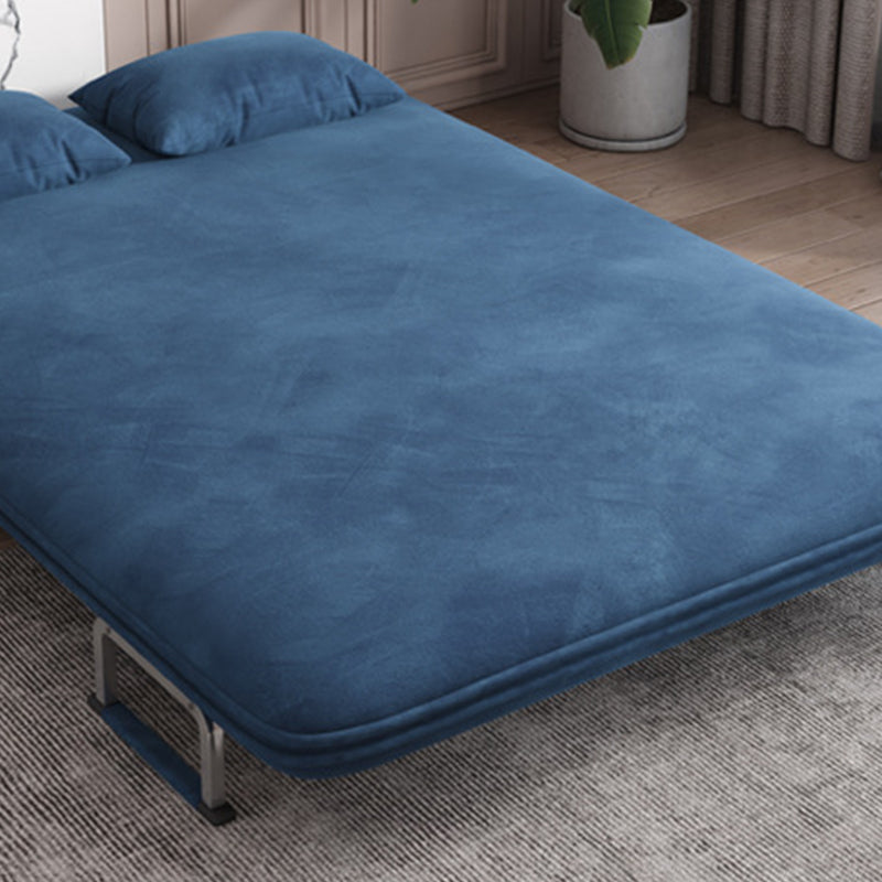 Sleelet Sleeper divano blu divano pieghevole scandinavo con cuscino