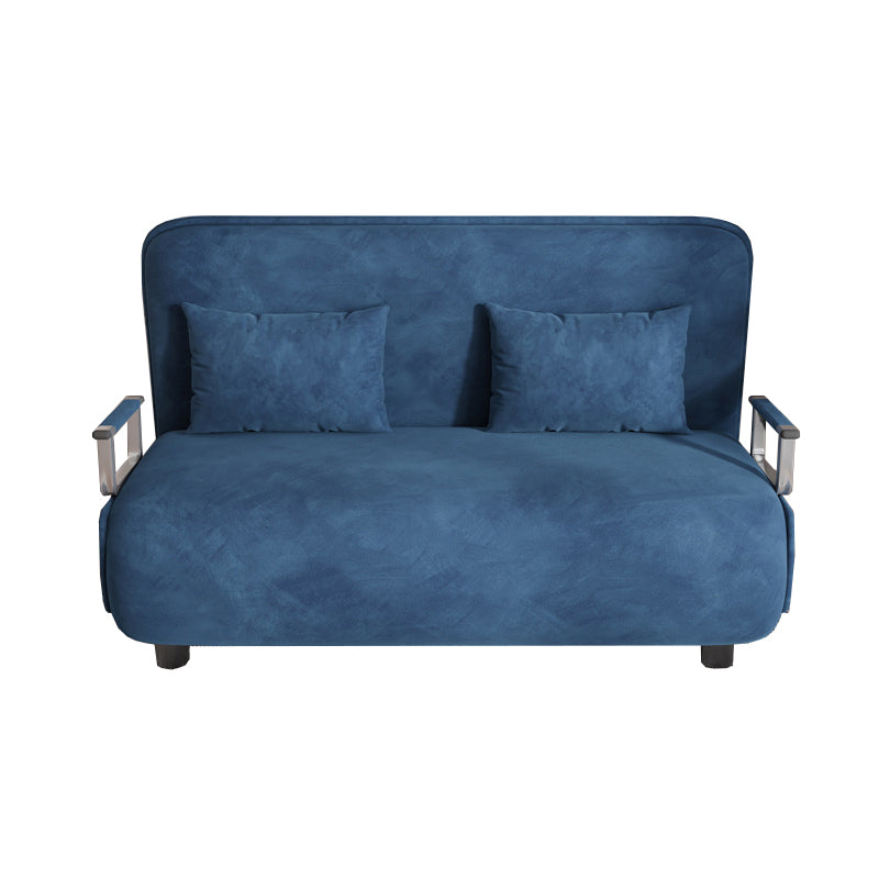 Sleelet Sleeper divano blu divano pieghevole scandinavo con cuscino