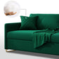31.49" Wide Velvet Sleeper Sofa Glam Foldable Sofa Bed with Cushion Back