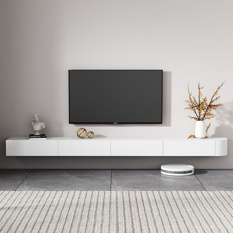 Zwevende tv-standaard Moderne tv-standaardconsole met lades