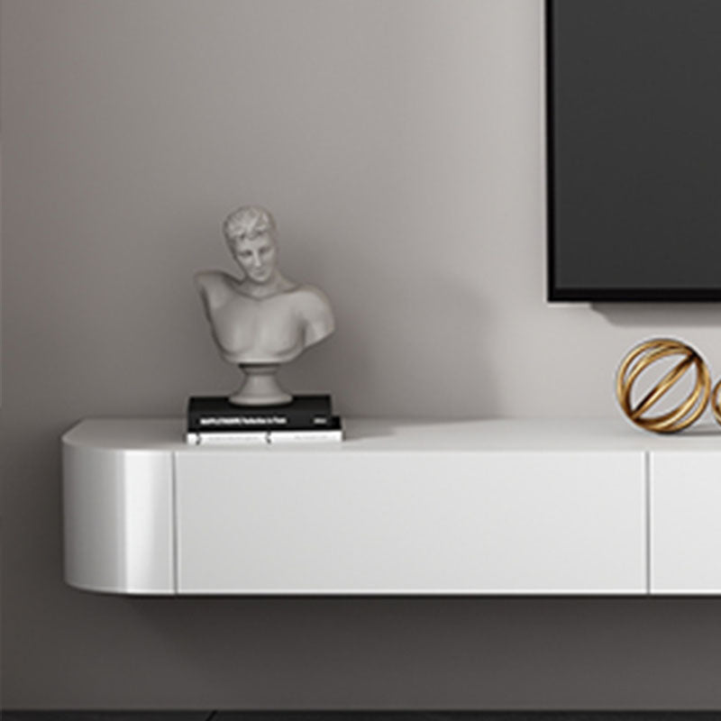 Zwevende tv-standaard Moderne tv-standaardconsole met lades