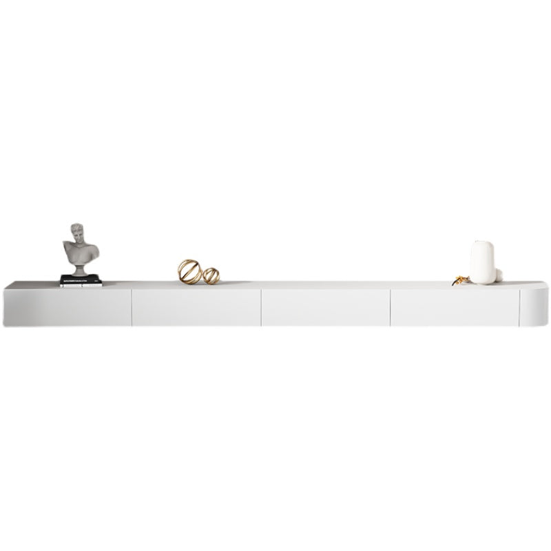 Zwevende tv-standaard Moderne tv-standaardconsole met lades