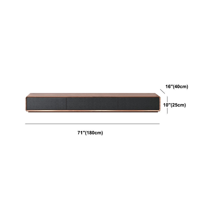 Contemporary 15.75-inch D TV Console Wooden TV Stand for TVs with Drawers Clearhalo 'furn' 'furn_tv_stands_entertainment_centers' 'Furniture' 'Living Room Furniture' 'TV Stands & Entertainment Centers' 'TV Stands & Media Storage Furniture' 'tv_stands_entertainment_centers' 6316683