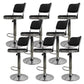 Industrial Metal Counter Height Stools Adjustable Height Bar Stool 8 Piece Set Clearhalo 'Bar Furniture' 'Bar Stools' 'bar_stools' 'furn' 'furn_bar_stools' 'Furniture' 'Kitchen & Dining Furniture' 6316807