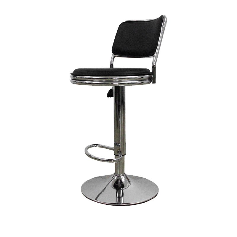Industrial Metal Counter Height Stools Adjustable Height Bar Stool Clearhalo 'Bar Furniture' 'Bar Stools' 'bar_stools' 'furn' 'furn_bar_stools' 'Furniture' 'Kitchen & Dining Furniture' 6316808