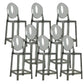 Industrial Acrylic Counter Height Stools 4 Legs Bar Stool for Indoor Grey 8 Piece Set Clearhalo 'Bar Furniture' 'Bar Stools' 'bar_stools' 'furn' 'furn_bar_stools' 'Furniture' 'Kitchen & Dining Furniture' 6316829
