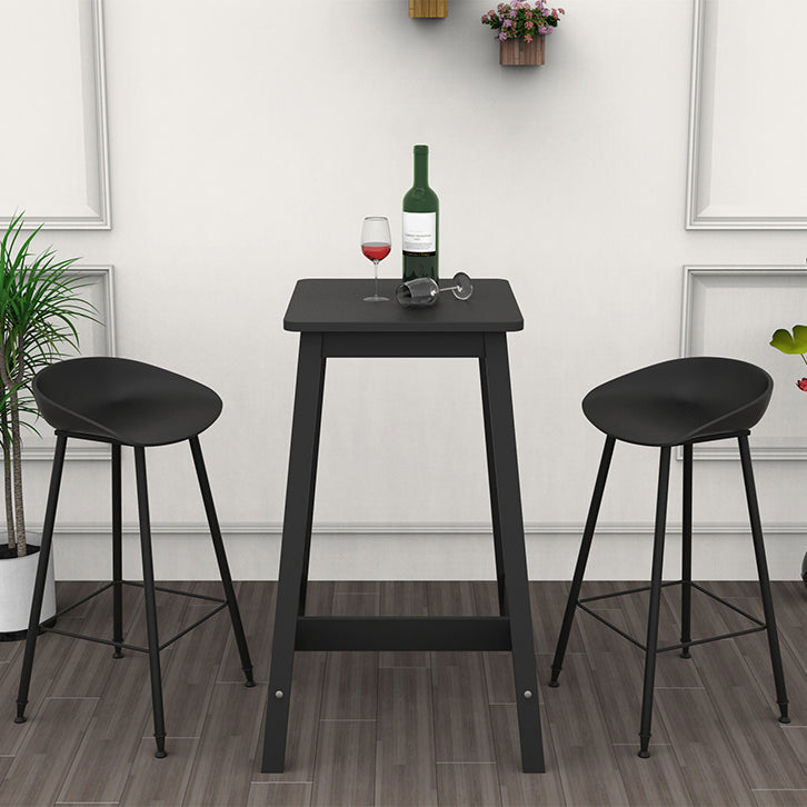 Luxurious Armless Counter High Stool Backrest Metal Bar Stool with Plastic Seat Clearhalo 'Bar Furniture' 'Bar Stools' 'bar_stools' 'furn' 'furn_bar_stools' 'Furniture' 'Kitchen & Dining Furniture' 6316838