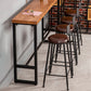 Contemporary Style Counter Stool Living Room Bar Stool with Metal Base Clearhalo 'Bar Furniture' 'Bar Stools' 'bar_stools' 'furn' 'furn_bar_stools' 'Furniture' 'Kitchen & Dining Furniture' 6317583