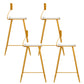 Faux Leather Armless Counter Stool Glam Style Round Low Back Bar Stool 4 Piece Set Clearhalo 'Bar Furniture' 'Bar Stools' 'bar_stools' 'furn' 'furn_bar_stools' 'Furniture' 'Kitchen & Dining Furniture' 6317719