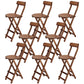 Tabourets contemporains en bois de taille de comptoir pliant le tabouret de bar de taille